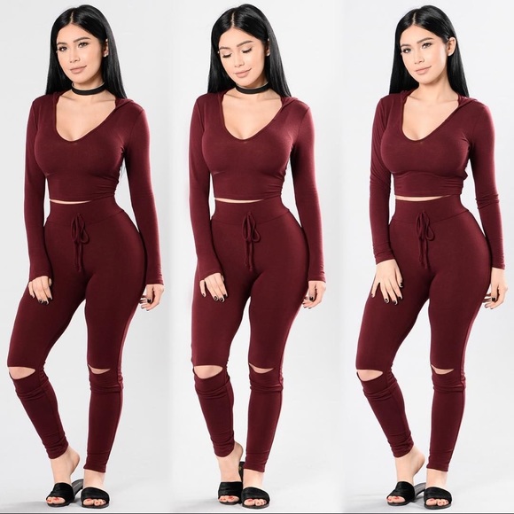 Fashion Nova Tops - 💕❤️😘BBY BLUE SWEATSUIT😘❤️💕